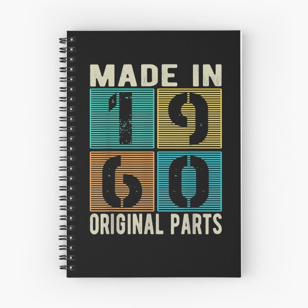 Item preview, Made In 1960 Vintage Retro Original Parts Born 1960 Birthday  designed and sold by aguilaro.