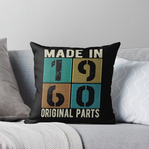 Item preview, Made In 1960 Vintage Retro Original Parts Born 1960 Birthday  designed and sold by aguilaro.