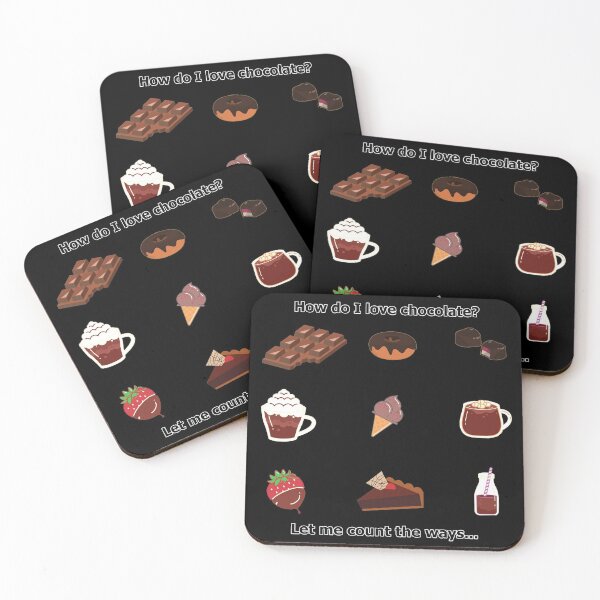 Item preview, How do I love chocolate? designed and sold by janraydesigns.