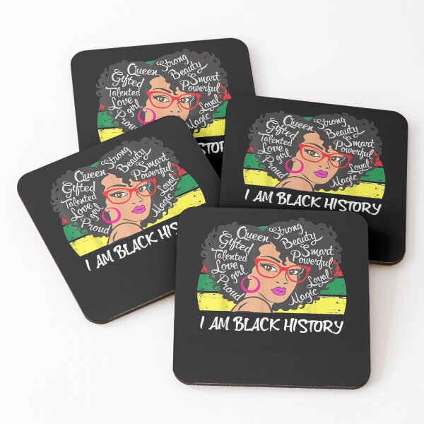 Item preview, I Am Black History Month Pride Women Girl African American  designed and sold by aguilaro.