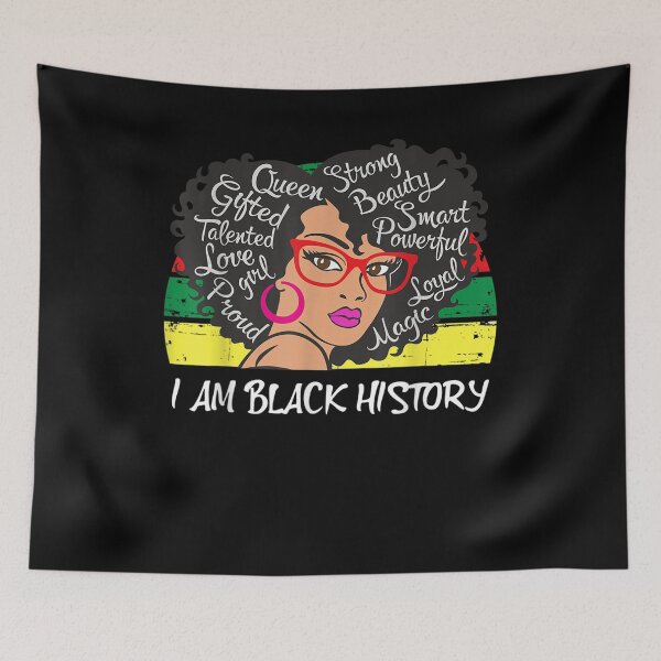 Item preview, I Am Black History Month Pride Women Girl African American  designed and sold by aguilaro.