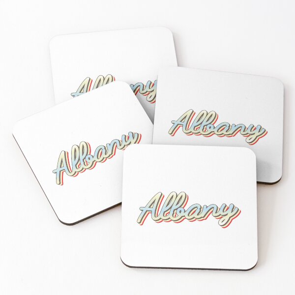 Item preview, Albany College Town Script 1 designed and sold by Lokalista.