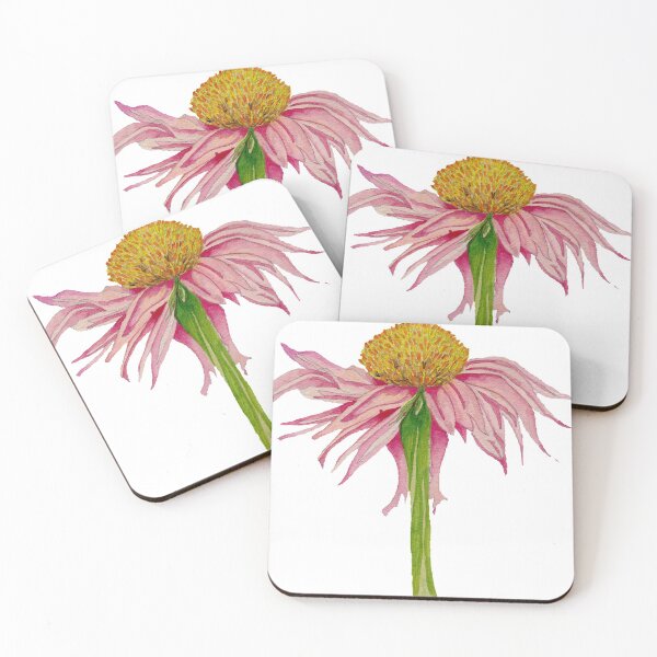 Item preview, Daisy Pink Flower in Watercolour designed and sold by Julie Pickering.