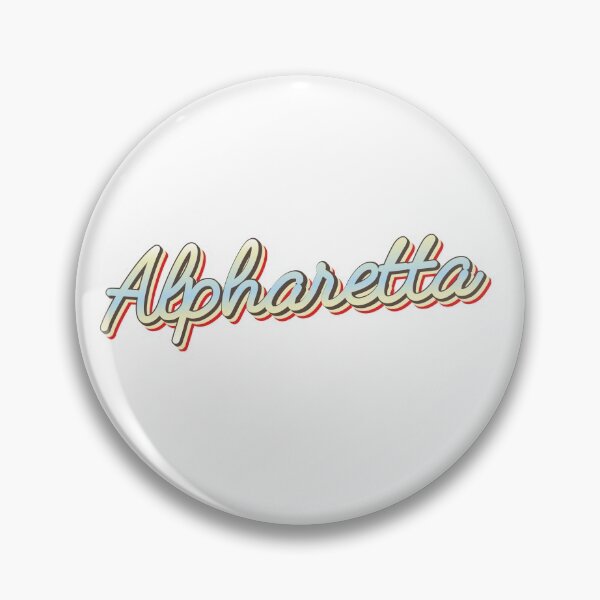 Item preview, Alpharetta College Town Script 1 designed and sold by Lokalista.