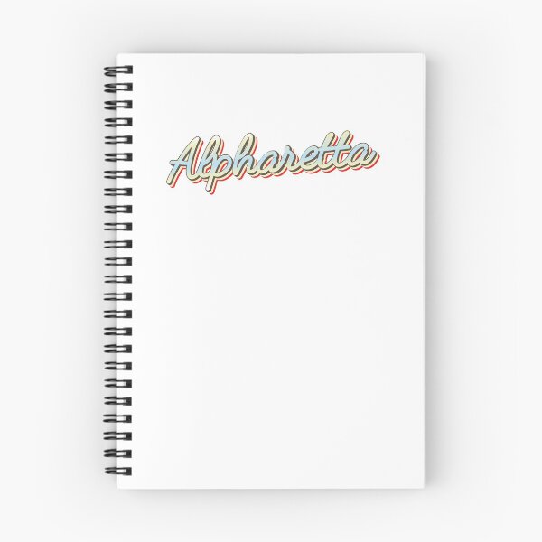 Item preview, Alpharetta College Town Script 1 designed and sold by Lokalista.