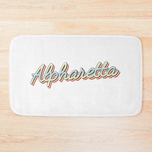 Item preview, Alpharetta College Town Script 1 designed and sold by Lokalista.