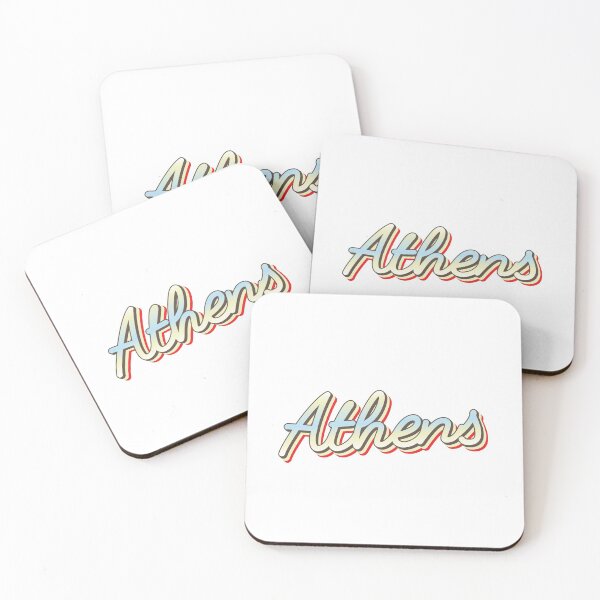Item preview, Athens College Town Script 1 designed and sold by Lokalista.
