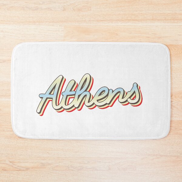 Item preview, Athens College Town Script 1 designed and sold by Lokalista.