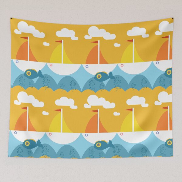 Item preview, Sunny Summerfeeling, two sailingboats designed and sold by marina63.