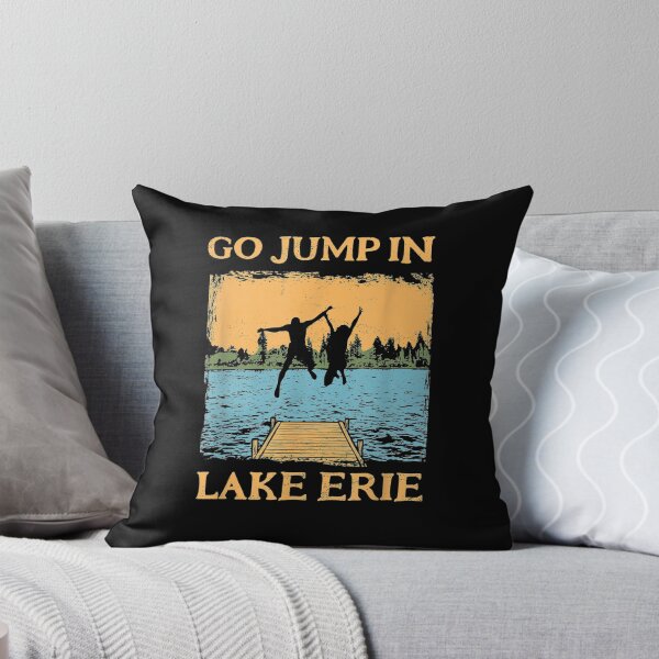 Item preview, Lake Erie Lake Life Go Jump In A Lake Swimming Vintage Swim  designed and sold by aguilaro.