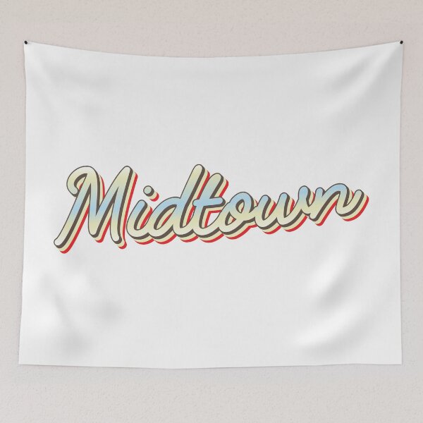 Item preview, Midtown College Town Script 1 designed and sold by Lokalista.