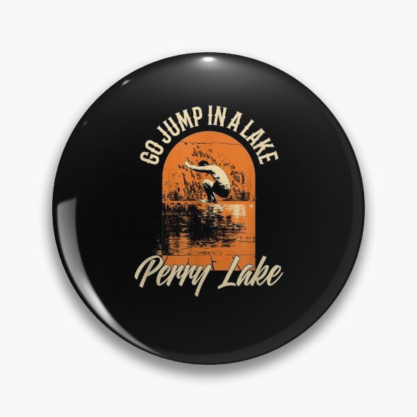Item preview, Perry Lake Lake Life Go Jump In A Lake Swimming Vintage  designed and sold by aguilaro.
