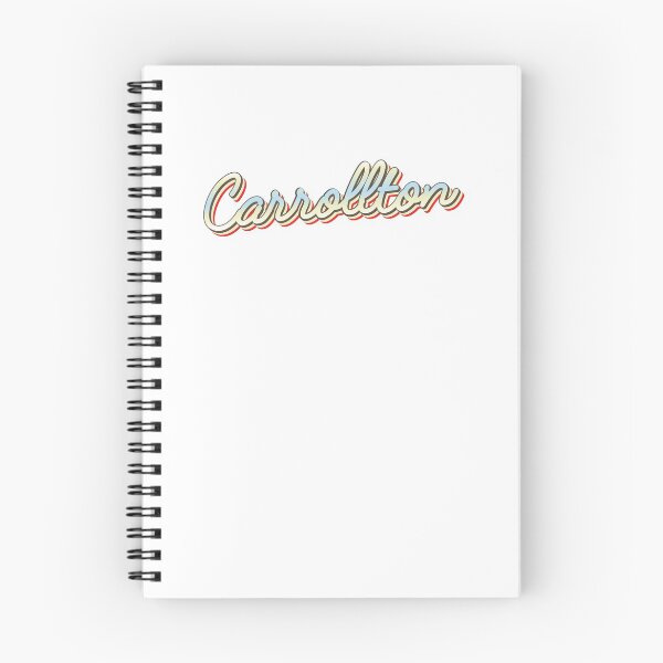 Item preview, Carrollton College Town Script 1 designed and sold by Lokalista.