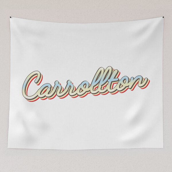 Item preview, Carrollton College Town Script 1 designed and sold by Lokalista.