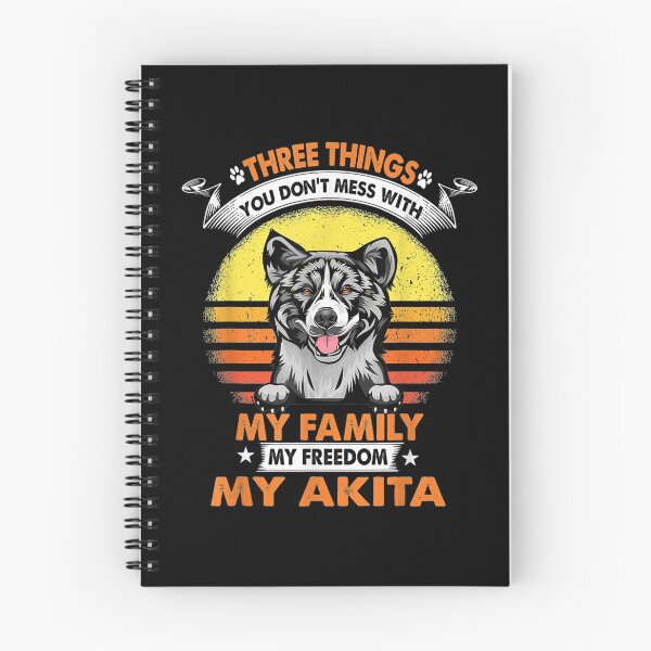Item preview, Three Things You Don't Mess With Akita Funny Dog Lover Gift  designed and sold by aguilaro.