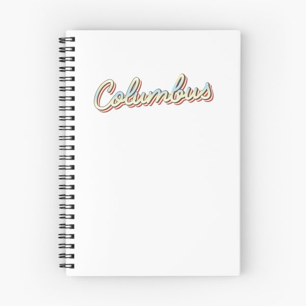 Item preview, Columbus College Town Script 1 designed and sold by Lokalista.