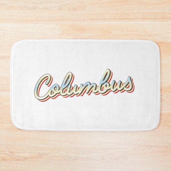 Item preview, Columbus College Town Script 1 designed and sold by Lokalista.
