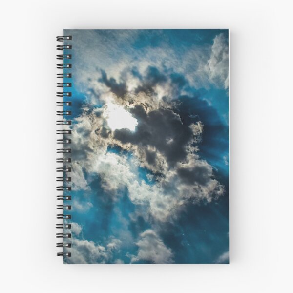 Item preview, Heavenly clouds, dark blue sky, sunrise designed and sold by August-E.