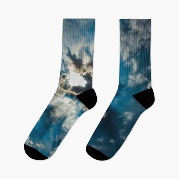 Item preview, Heavenly clouds, dark blue sky, sunrise designed and sold by August-E.