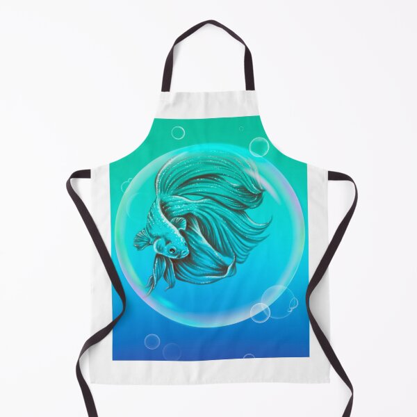 Item preview, Teal Betta designed and sold by AlexIvyArt.
