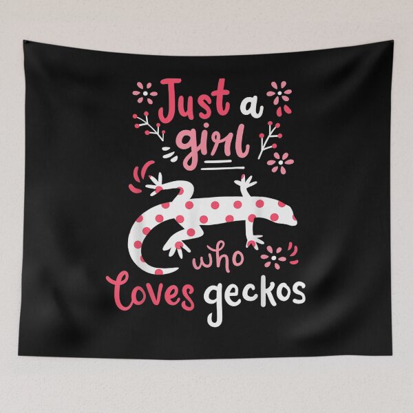 Item preview, Gecko Just A Girl Geckos Gift  designed and sold by aguilaro.