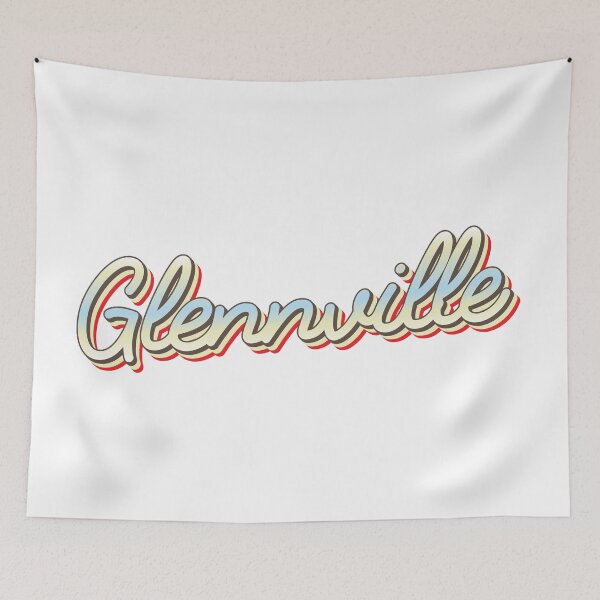 Item preview, Glennville College Town Script 1 designed and sold by Lokalista.