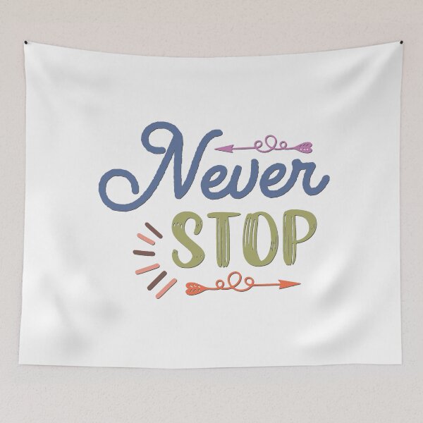 Item preview, Never Stop designed and sold by BandMomDesigns.