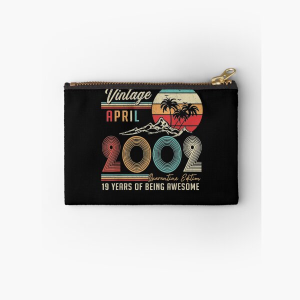 Item preview, April 2002 Vintage 19 Years Old Retro 19th Birthday Gift  designed and sold by aguilaro.