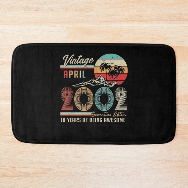 Item preview, April 2002 Vintage 19 Years Old Retro 19th Birthday Gift  designed and sold by aguilaro.