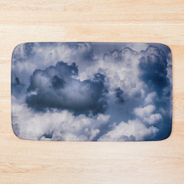 Artikelvorschau, Watercolor ink clouds, dark blue, white sky entworfen und verkauft von August-E.