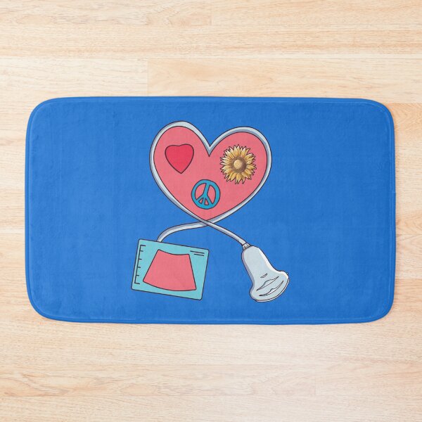 Item preview, Cute Heart Medical Sonographer Gift designed and sold by MrEddie10.