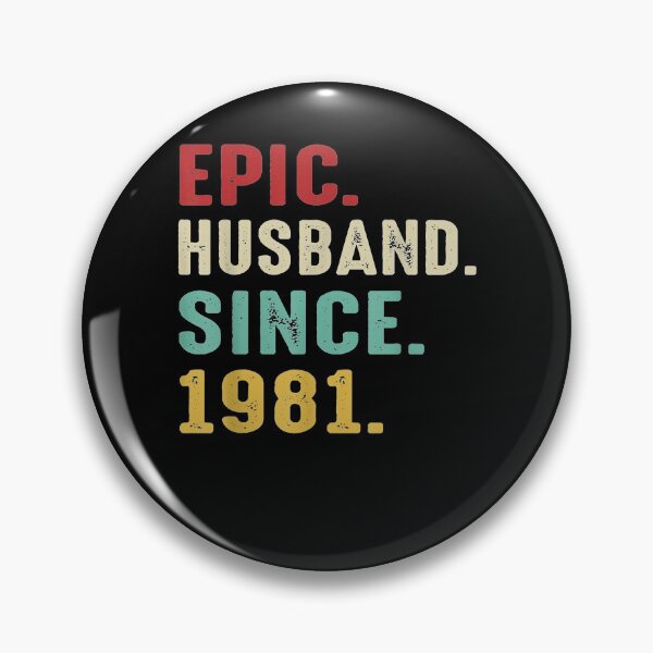 Item preview, Epic Husband Since 1981 Couple 40th Wedding Anniversary  designed and sold by aguilaro.