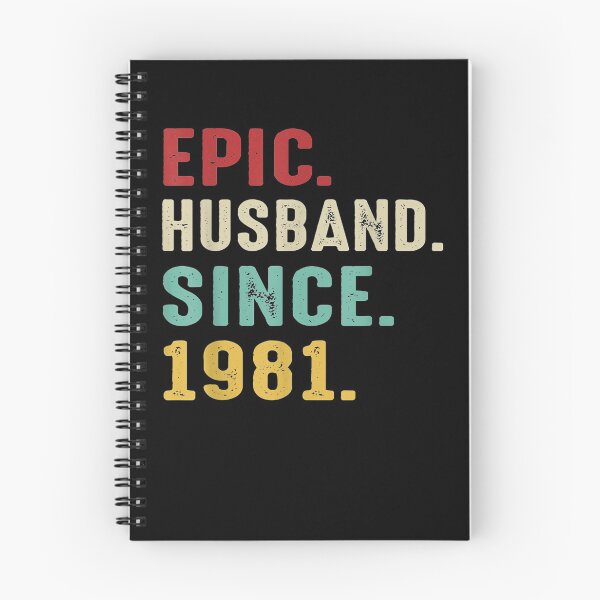 Item preview, Epic Husband Since 1981 Couple 40th Wedding Anniversary  designed and sold by aguilaro.