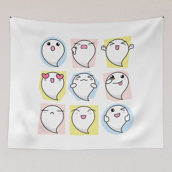 Item preview, Cute Ghost Emojies designed and sold by kalud-zoldyck.