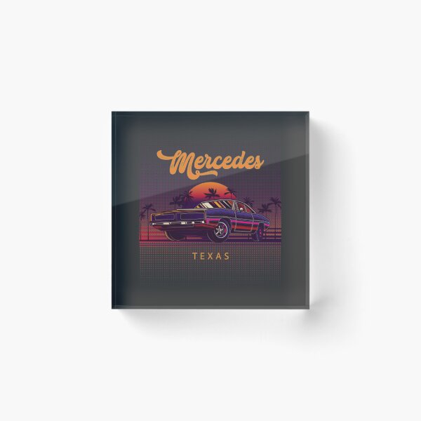 Item preview, Mercedes Texas Mercedes Texas Retro Vintage 80s 90s Muscle Cars Retrowave Aesthetic Men Women Unique Graphic designed and sold by Theplaguestore.