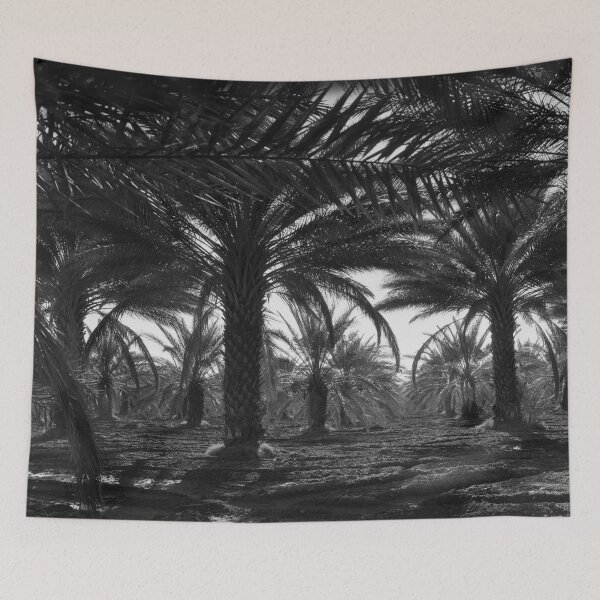 Item preview, Jardín de palmeras en blanco y negro de Coachella designed and sold by August-E.