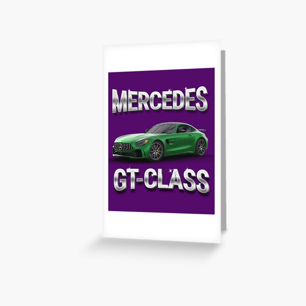 Cartes De Vœux Sur Le Theme Mercedes Redbubble