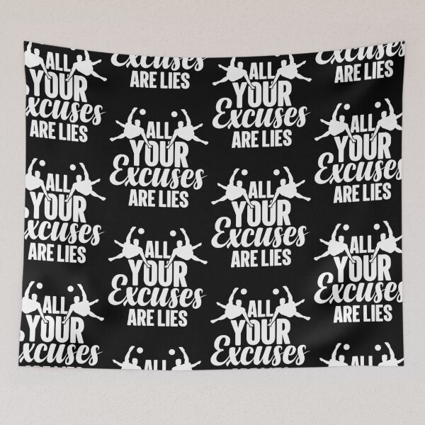 Item preview, All Your Excuses Are Lies | Soccer Practice designed and sold by GravitiTees.