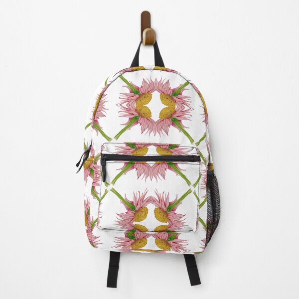 Item preview, Kaleidoscope Daisy Pink Flower in Watercolour designed and sold by Julie Pickering.