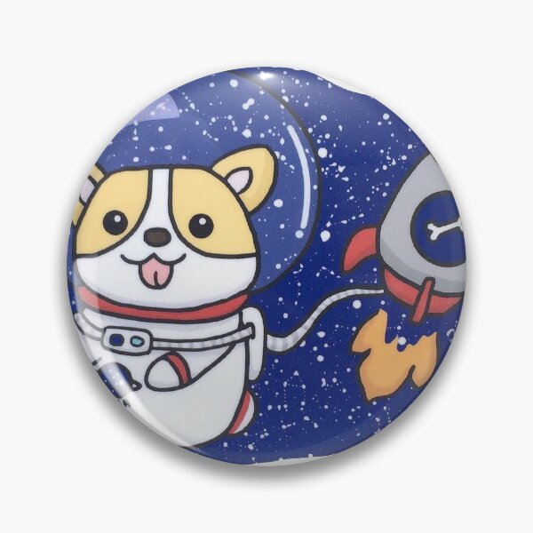 Item preview, Space Doge Astronaut designed and sold by TeaHaus.