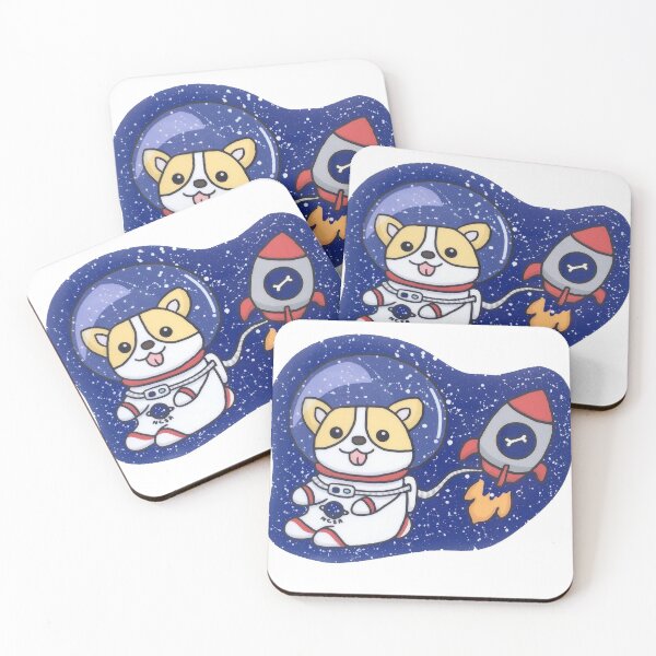 Item preview, Space Doge Astronaut designed and sold by TeaHaus.