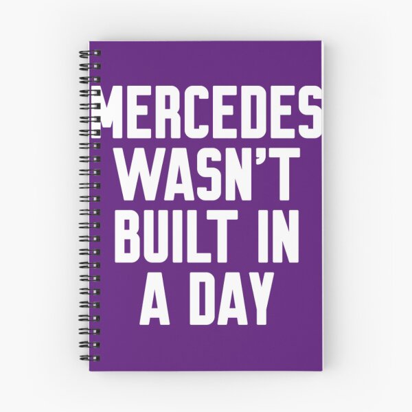 Item preview, Mercedes Wasnt Built In A Day Mercedes wasn't built in a day Funny Birthday designed and sold by Theplaguestore.