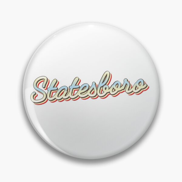 Item preview, Statesboro College Town Script 1 designed and sold by Lokalista.