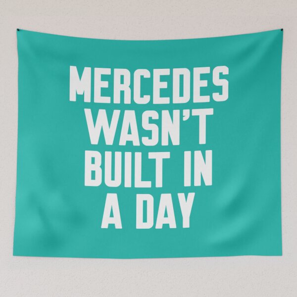 Item preview, Mercedes Wasnt Built In A Day Mercedes wasn't built in a day Funny Birthday designed and sold by Theplaguestore.