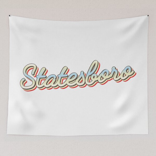 Item preview, Statesboro College Town Script 1 designed and sold by Lokalista.