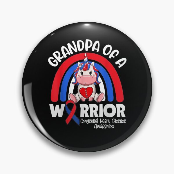 Item preview, Grandpa Of A Heart Warrior Chd Awareness Week Clothing Gift  designed and sold by aguilaro.