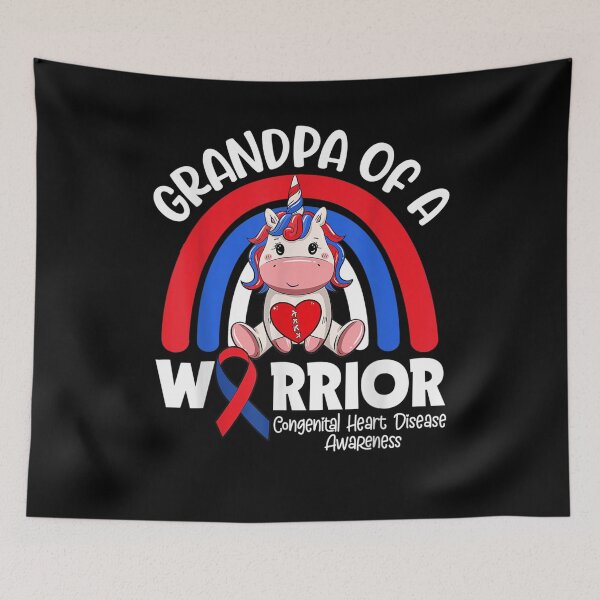 Item preview, Grandpa Of A Heart Warrior Chd Awareness Week Clothing Gift  designed and sold by aguilaro.