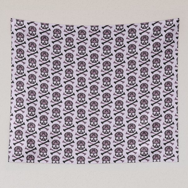 Item preview, Floral Skull - Lavender designed and sold by edenki.