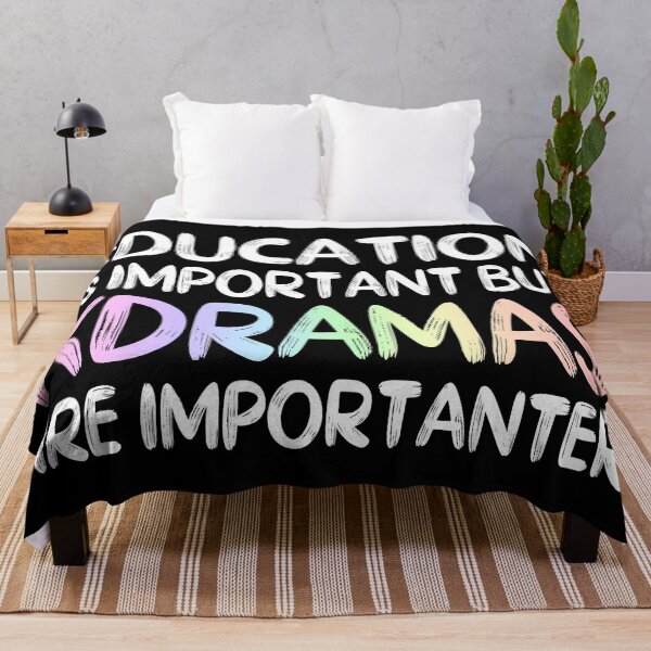 Item preview, Education is Important But Kdramas are Importanter designed and sold by BetweenTwoPages.