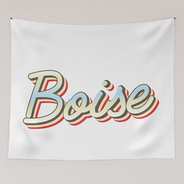 Item preview, Boise College Town Script 1 designed and sold by Lokalista.